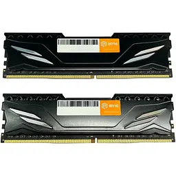 Модуль пам'яті ATRIA DDR4 16Gb (2x8) 3200MHz Fly Black UAT43200CL18BK2/16 (UAT43200CL18BK2/16) - мініатюра 2