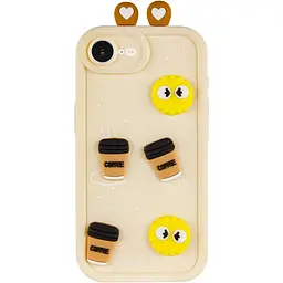 Чохол TPU Toys Case with Ears для Apple iPhone 16e / 17e (6.1) Sand - мініатюра 2