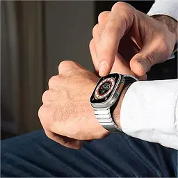 Ремінець DK Stainless Steel для Apple Watch 49/46/45/44/42mm Silver [117290] - мініатюра 6