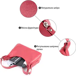 Сумка Shvigel 22832 26х13х6.5 см Червона - мініатюра 4