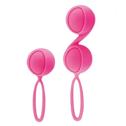 Вагінальні кульки Yoba Kegel Balls Pink, 3 см (рожевий)