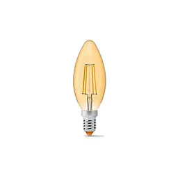 Лампочка TITANUM Filament C37 4W E14 2200K бронза (TLFC3704142A) - мініатюра 2
