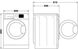 Пральна машина автоматична Indesit IM 640 MY TIME UA (7232004) - мініатюра 5