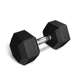 Гантеля шестигранна прогумована TX-075RD Trex Sport 7,5кг