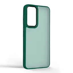 Противоударный чехол для Samsung Galaxy A56 5G, Frame, зеленый, панель-накладка, термополиуретан TPU + поликарбонат PC, защита всего корпуса, защита кнопок и камеры, устойчив к деформациям, ArmorStandart (ARM84817) - мініатюра 2