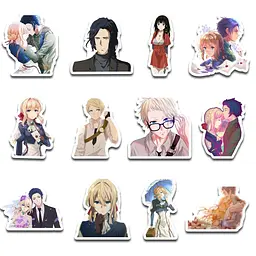 Стікерпак GeekLand Violet Evergarden 45 штук (SP VE 01) - мініатюра 5