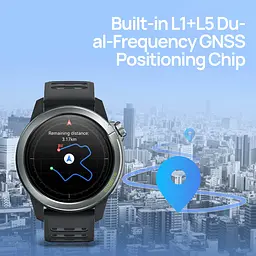 Mibro Смарт-часи GS Active 2 46мм, 1.32", 466x466, AMOLED, BT 5.3, GPS, 5 ATM, темно-сірий - мініатюра 3