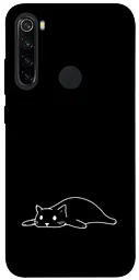 TPU чохол Demsky Lazy cat для Xiaomi Redmi Note 8