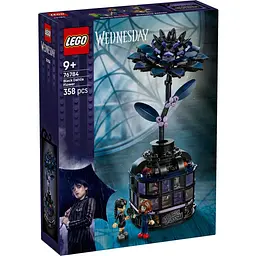 Конструктор LEGO Wednesday Квітка чорної жоржини 358 деталей (76784)