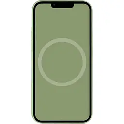 Чохол Silicone Case with Button, Animation & MagSafe для Apple iPhone 17 Pro Max Light Moss AAA [172565] - мініатюра 3