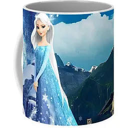 Кухоль GeekLand Frozen Холодне серце Ельза на тлі гір FZ.02.13 330 мл різнобарвний - мініатюра 2