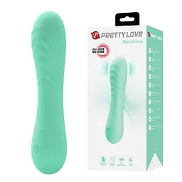 Вібратор Pretty Love Alexisrose 15 см зелений - мініатюра 8