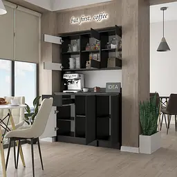 Буфет кухонний Idea К-92.2 Чорний - мініатюра 2
