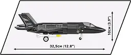 Конструктор COBI літак 1:48 F-35A LIGHTNING II 5831 - мініатюра 5