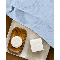Набір рушників Cosas Cube Light Blue 2 шт. (SetTowel_95x130_SquaresLightBlue) - мініатюра 4