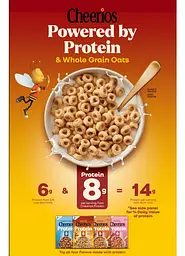 Сухий сніданок General Mills Cheerios Protein Honey Nut 396г - мініатюра 7