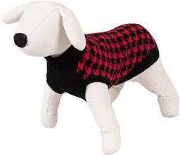 Светр Happet для собак, чорно-червоний, XL, 40 см, (48XL)