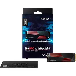 Накопичувач SSD Samsung m.2 NVMe 4TB 990 PRO MZ-V9P4T0GW (MZ-V9P4T0GW) - мініатюра 3