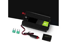 Перетворювач напруги інвертор Green Cell 12V на 230V 150W/300W - мініатюра 2
