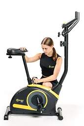 Велотренажер Besport BS-1040 BOXER магнітний чорно-жовтий - мініатюра 8
