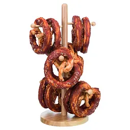 Ласощі для собак Trixie Denta Fun Duck Pretzel, ваговий крендель із качкою, 15 см, 140 г