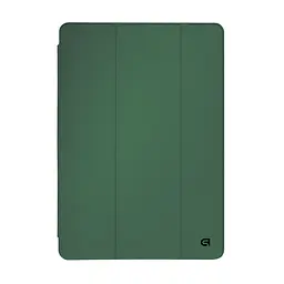 Чохол-книжка на планшет Samsung Galaxy Tab A9+ (SM-X210/X216), Flex Case, dark green, протиударний, обкладинка з трискладовою підставкою та авто. пробудженням для планшета 11 , шкіряний, на магніті, ArmorStandart (ARM84443)