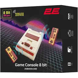 Ігрова консоль 2E 8bit HDMI 2 бездротові геймпади 3000 ігор - мініатюра 9