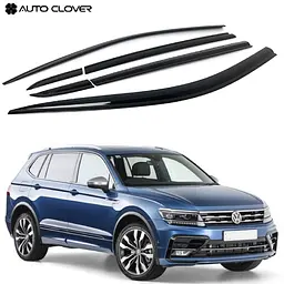 Дефлектори вікон вітровики для Volkswagen Tiguan Allspace USA 2017-6 шт (Auto Clover)
