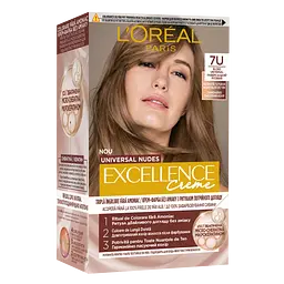 Стійка крем-фарба для волосся L'Oreal Paris Excellence Crème Universal Nudes 7U Універсальний русявий 192 мл