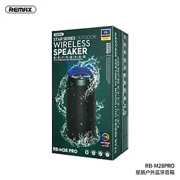 Портативна акустика Remax Star Series RGB Outdoor Wireless Speaker RB-M28 PRO 16 Вт до 8 годин зелена - мініатюра 4