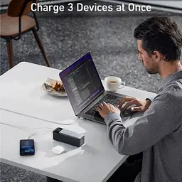 Універсальна мобільна батарея Anker PowerCore 737 GaNPrime 24000 mAh 140W Black (A1289011) - мініатюра 8