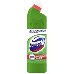 Рідина для чищення ванн Domestos Максимальний Захист Хвойна свіжість 24 години 750 мл (8720181679056)