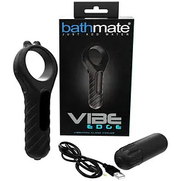 Вібратор для члена Bathmate Vibe Edge, 3.3 см (чорний) - мініатюра 7