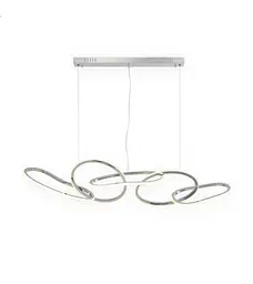 Люстра Romin Rings 1500 silver (хром)