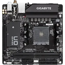 Материнська плата Gigabyte A520I AC [93620] - мініатюра 4