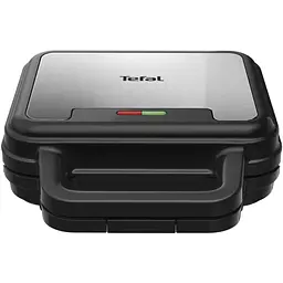 Мультимейкер Tefal UltraCompact 3в1 700 Вт тефлон 3 пластини корпус метал/пластик чорно-сірий (SW383D10) - мініатюра 2