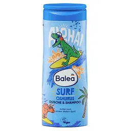 Дитячий шампунь-гель Balea Surf Osauraus 2в1, 300 мл
