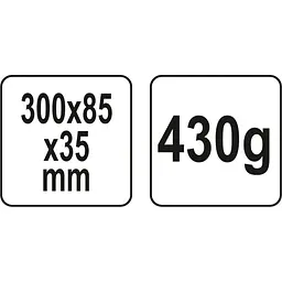 Клин пластиковий Yato 30х8.5х3.5 см (YT-79880) - мініатюра 4