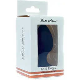 Анальний силіконовий плаг Boss Of Toys Boss Series - silicone Anal Plug S 2,8 cm, BS7800019, Чорний - мініатюра 8