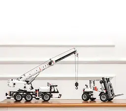 Іграшка конструктор Mitu Building Block Engeneering Crane кран - мініатюра 3