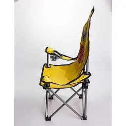 Дитяче крісло Lugi SJ-0065Y туристичне складане 34х58х65 см жовте - мініатюра 2