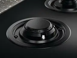 Варильна поверхня комбінована Electrolux 90 см розширена зона чугун чорний - мініатюра 5