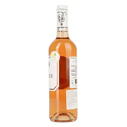 Вино Domaine de la Floque AOP Bergerac рожеве сухе 0.75 л - мініатюра 2