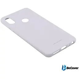 Панель BeCover Matte Slim TPU для Huawei P Smart 2019 White (703184) - мініатюра 2