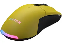 Бездротова миша HATOR Pulsar 2 PRO Wireless Yellow (HTM-532) Б/в - мініатюра 2