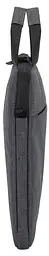 Сумка Yenkee 15" Tarmac Protective Sleeve YBN 1535GY Grey (7264345) - мініатюра 2
