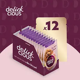 Вологий корм для собак Delickcious Смужки з індичкою та сиром в крем супі 85 г - мініатюра 8