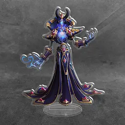Акрилова колекційна фігурка World of Warcraft Кел'Тузад 15 см - мініатюра 2