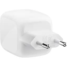 Мережевий зарядний пристрій Belkin Boost Up Charge Pro Dual USB-C GaN 67W White (WCH020KQ2MWH-B6) [158914] - мініатюра 4