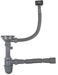 Кухонна мийка Brinex 5848 0,8 мм, врізна BRIN5848SAT08 - мініатюра 4